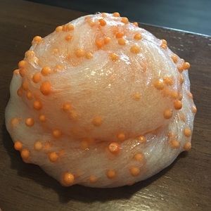 Pumpkin Bits Clear Slime